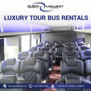 Luxury tour bus rentals